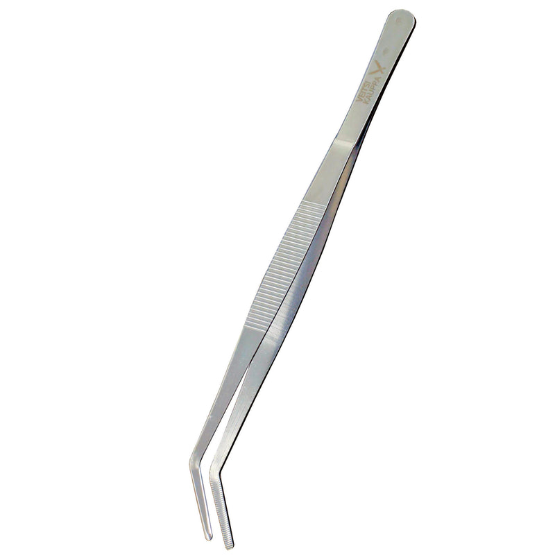 Tweezers, angled, 30 cm