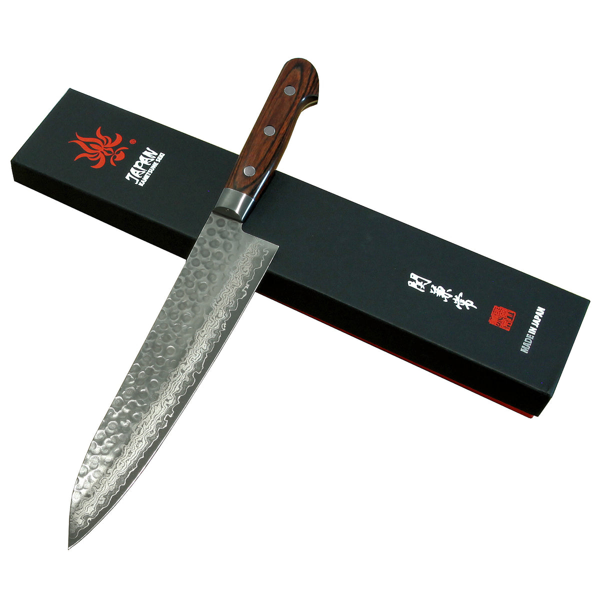 Kanetsune Seki KC-902 Classic Damaskus Kockkniv, 21 cm