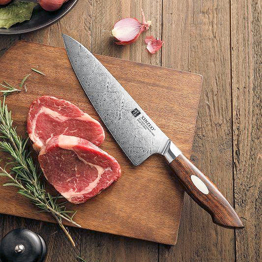 XINZUO Jiang Damascus Chef's knife 21 cm