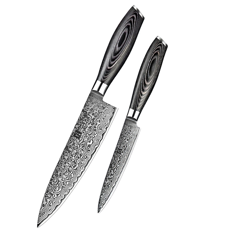 Xinzuo Ya Damascus Veitsisetti, 2 osaa