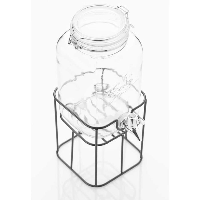 Lasinen juoma-annostelija hanalla 3,6 l