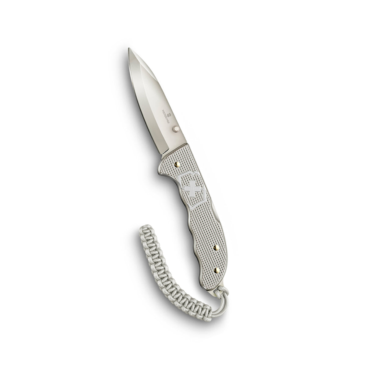 Evoke Alox Taittoveitsi Silver + Paracord