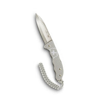 Evoke Alox Taittoveitsi Silver + Paracord