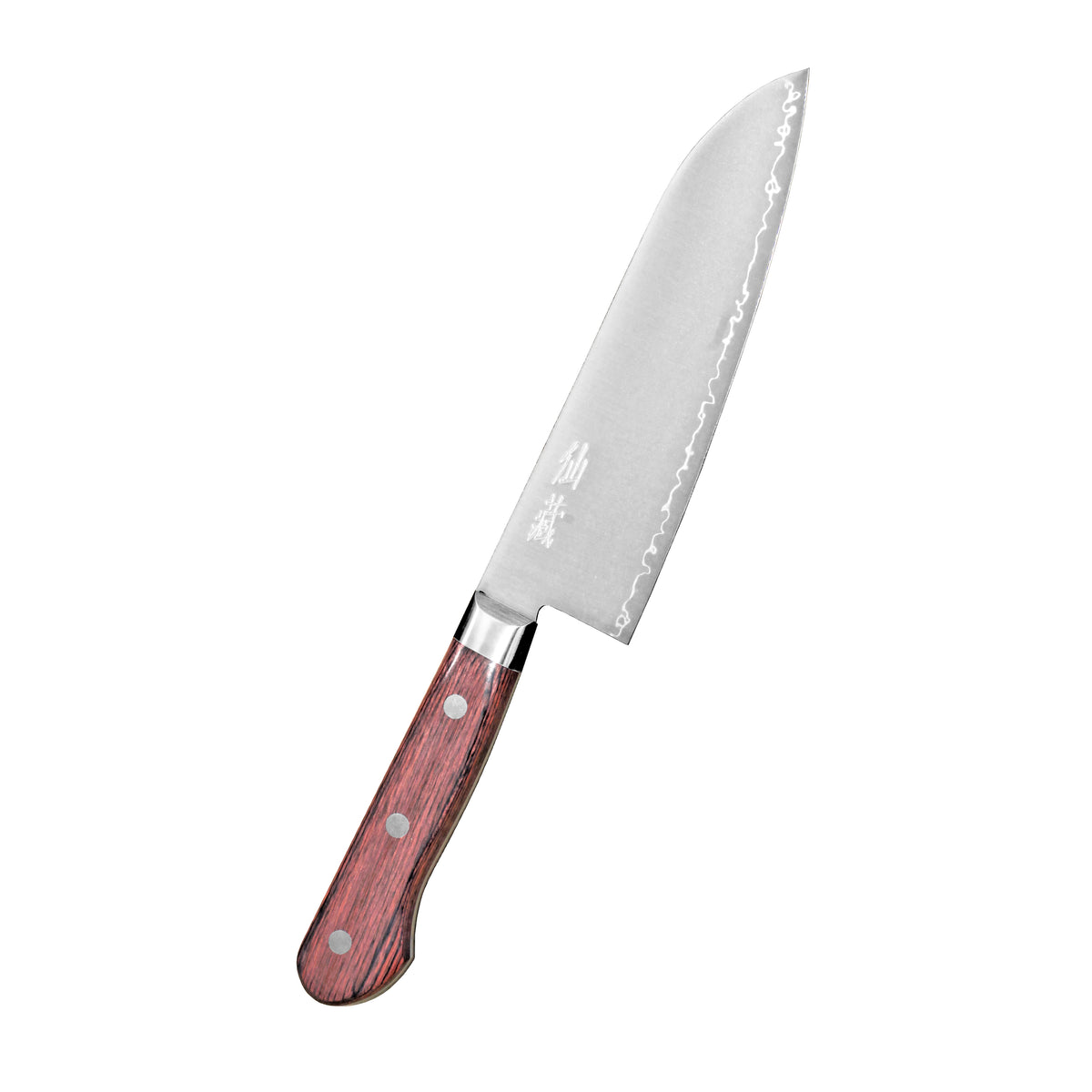 Suncraft SENZO Clad Santoku Knife, 16,5 cm.