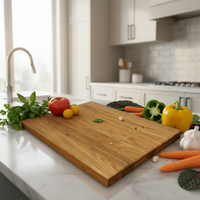 HAH Leikkuulauta Tammipuu, 40 x 31 x 3 cm