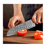 Xinzuo Ya Santoku knife, 18 cm