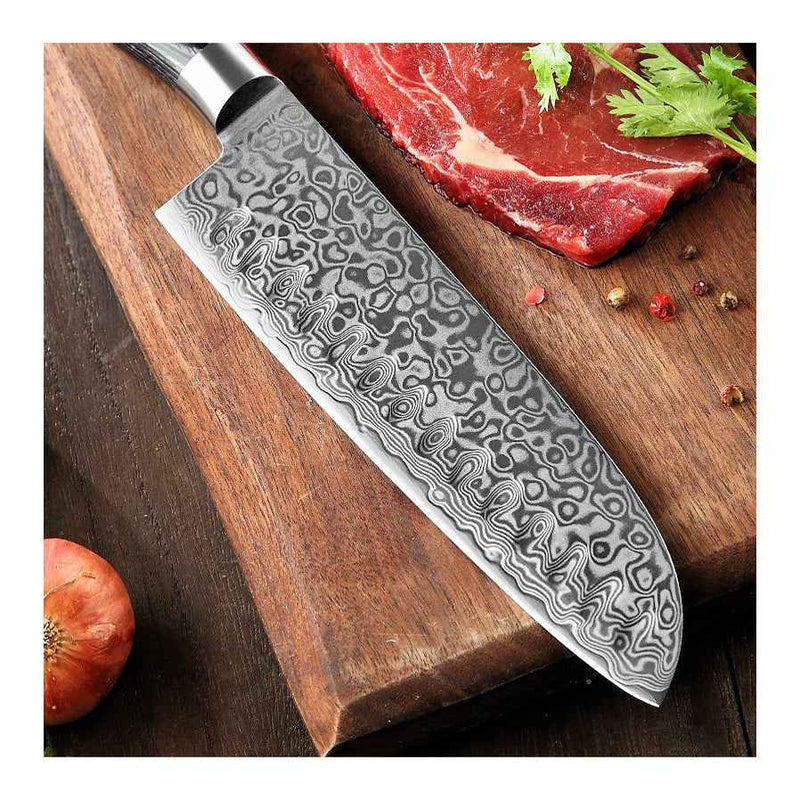 Xinzuo Ya Santoku knife, 18 cm