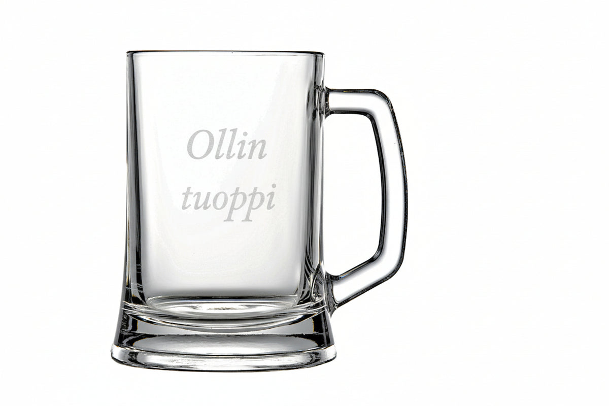 Pub Olutlasi Kahvalla, 50 cl,  Kaiverruksella, 2 kpl