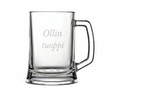 Pub Olutlasi Kahvalla, 50 cl,  Kaiverruksella, 2 kpl