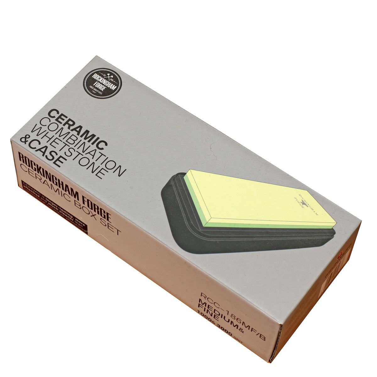 Grunwerg Sharpening Stone 1000/3000 Grit, in plastic box