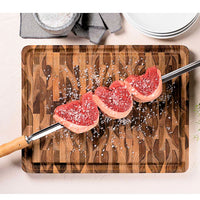 Leikkuulauta Butcher's Block, Tiikkipuu, 45 x 34 x 3 cm