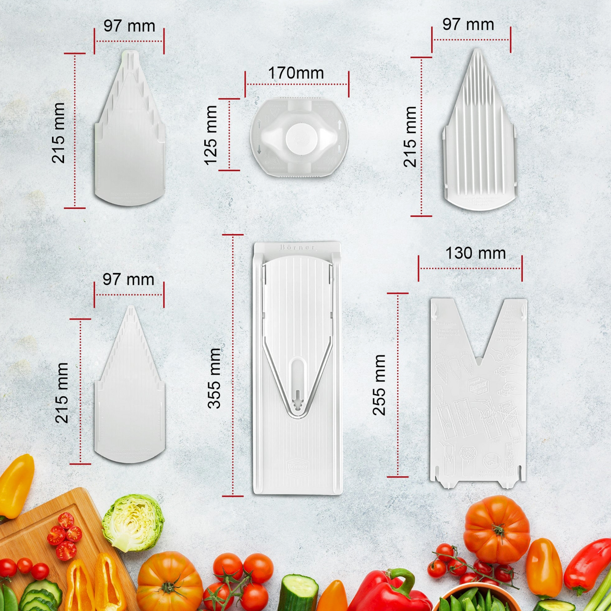 Borner  V3 TrendLine Slicer Set