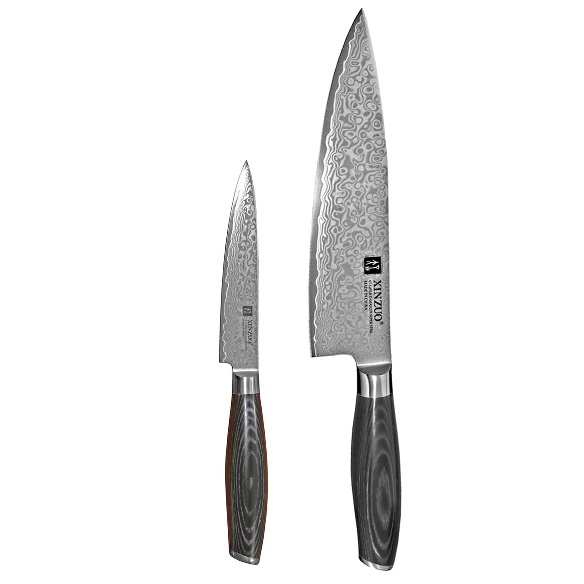 Xinzuo Ya Damascus Veitsisetti, 2 osaa