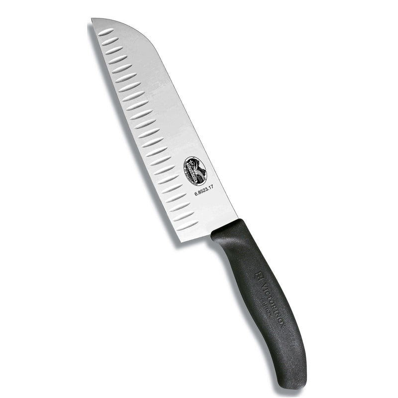 Victorinox Kockkniv Santoku Olivslipad, 17 cm