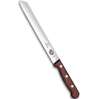 Victorinox Brödkniv Tandad Rosenträ, 21 cm