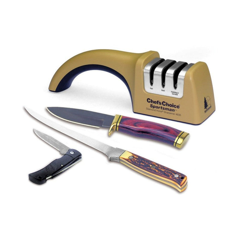 Chef's Choice M4635 Sportsman 3 Stage Manual Knife Sharpener