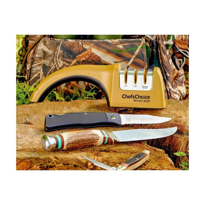 Chef's Choice M4635 Sportsman 3 Stage Manual Knife Sharpener