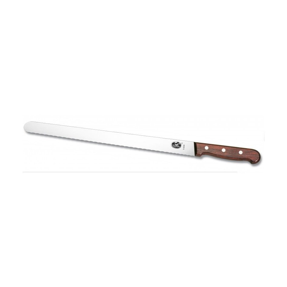 Victorinox Slicing/Carving Knife Serrated Rosewood, 36 cm