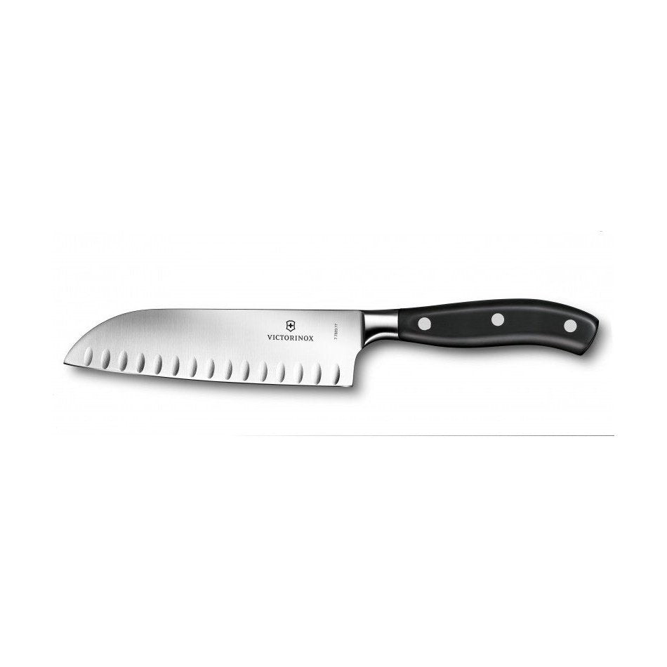 Victorinox Grand Maître Santoku Scalloped, 17 cm