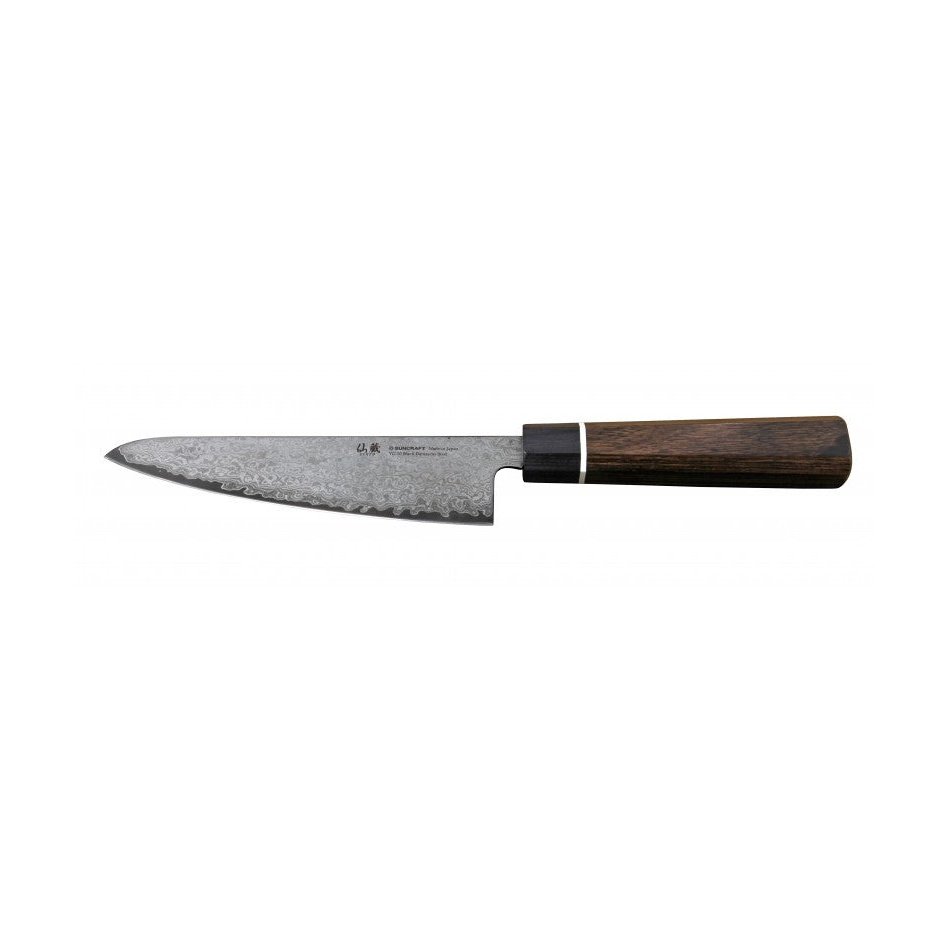 Suncraft Senzo Black Mini Santokukniv, 14 cm