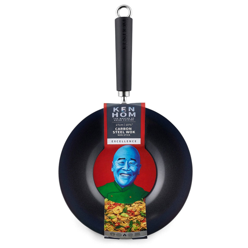 Ken Hom Excellence Non-stick Wok, 27 cm