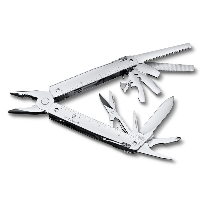 Victorinox Swiss Tool MX One-Hand Silver Multitasking Tool